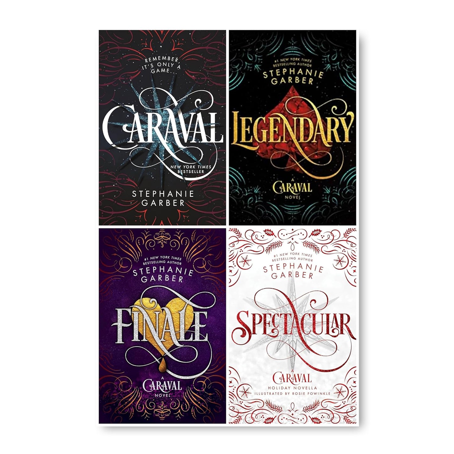 Caraval Series by Stephanie Garber (4 Books set)