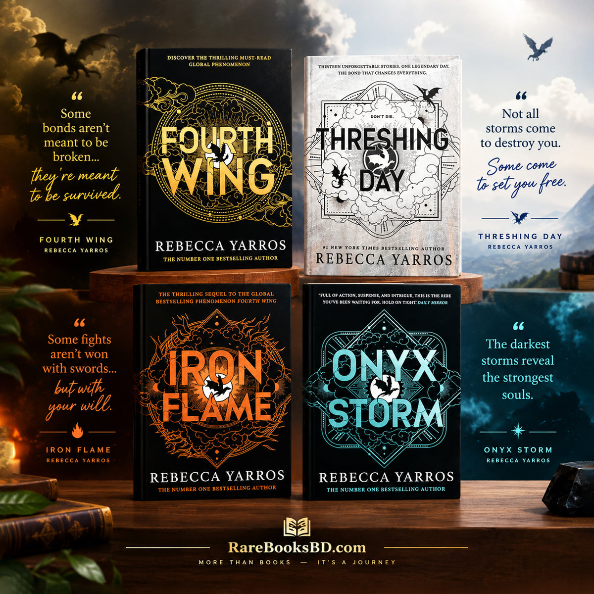 The Empyrean Series (4 Books) by Rebecca Yarros