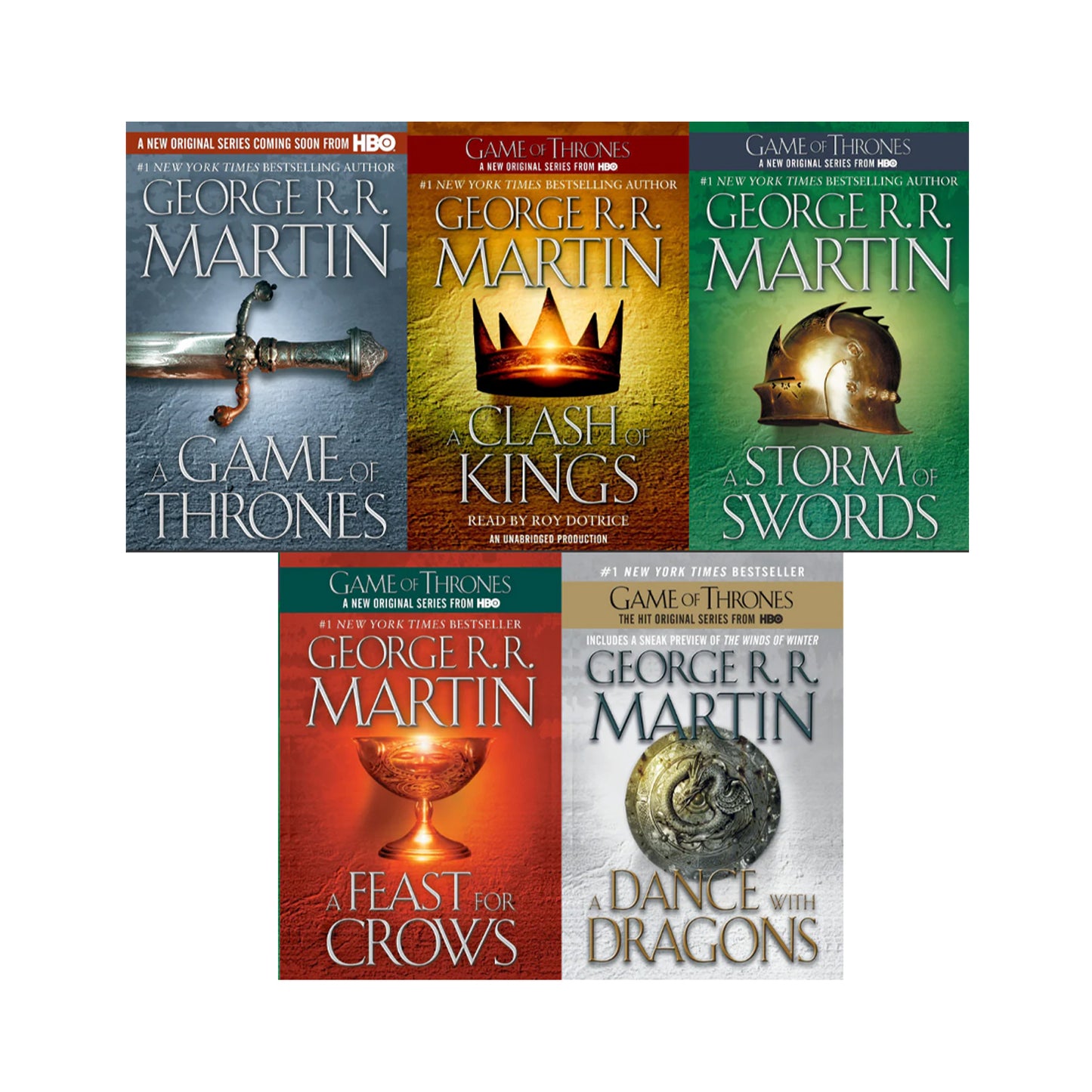 A Game of Thrones 5-Book Set by George R. R. Martin