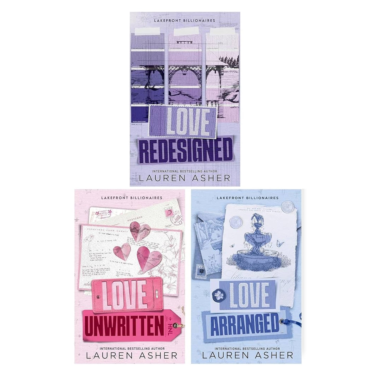 Lakefront Billionaires Series by Lauren Asher