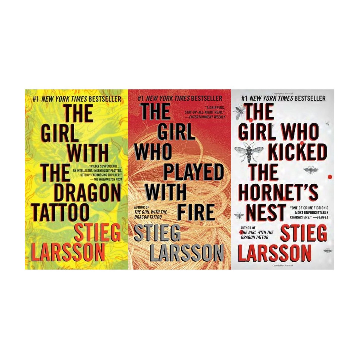 Millennium Series Triology by Stieg Larsson