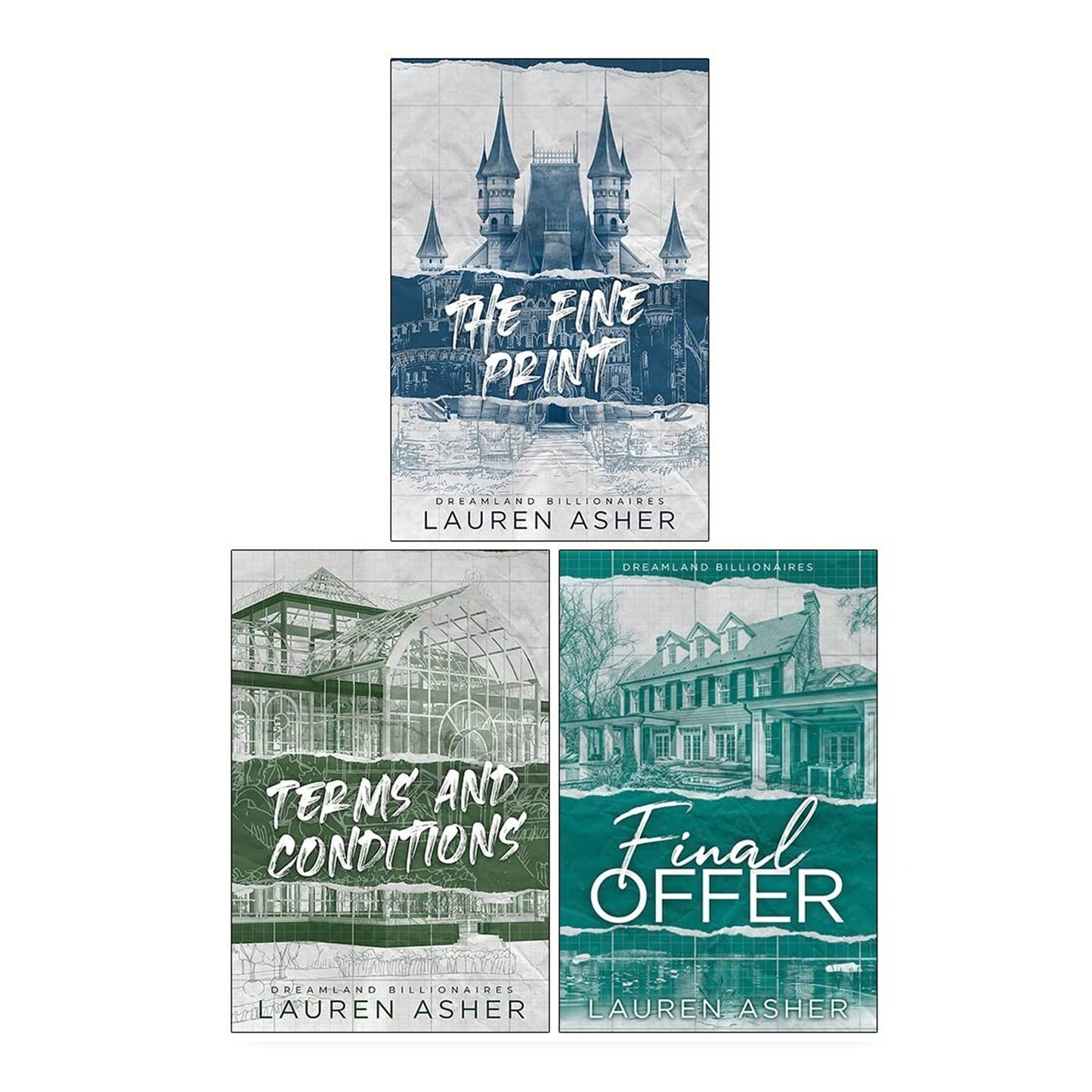 Dreamland Billionaires Series by Lauren Asher