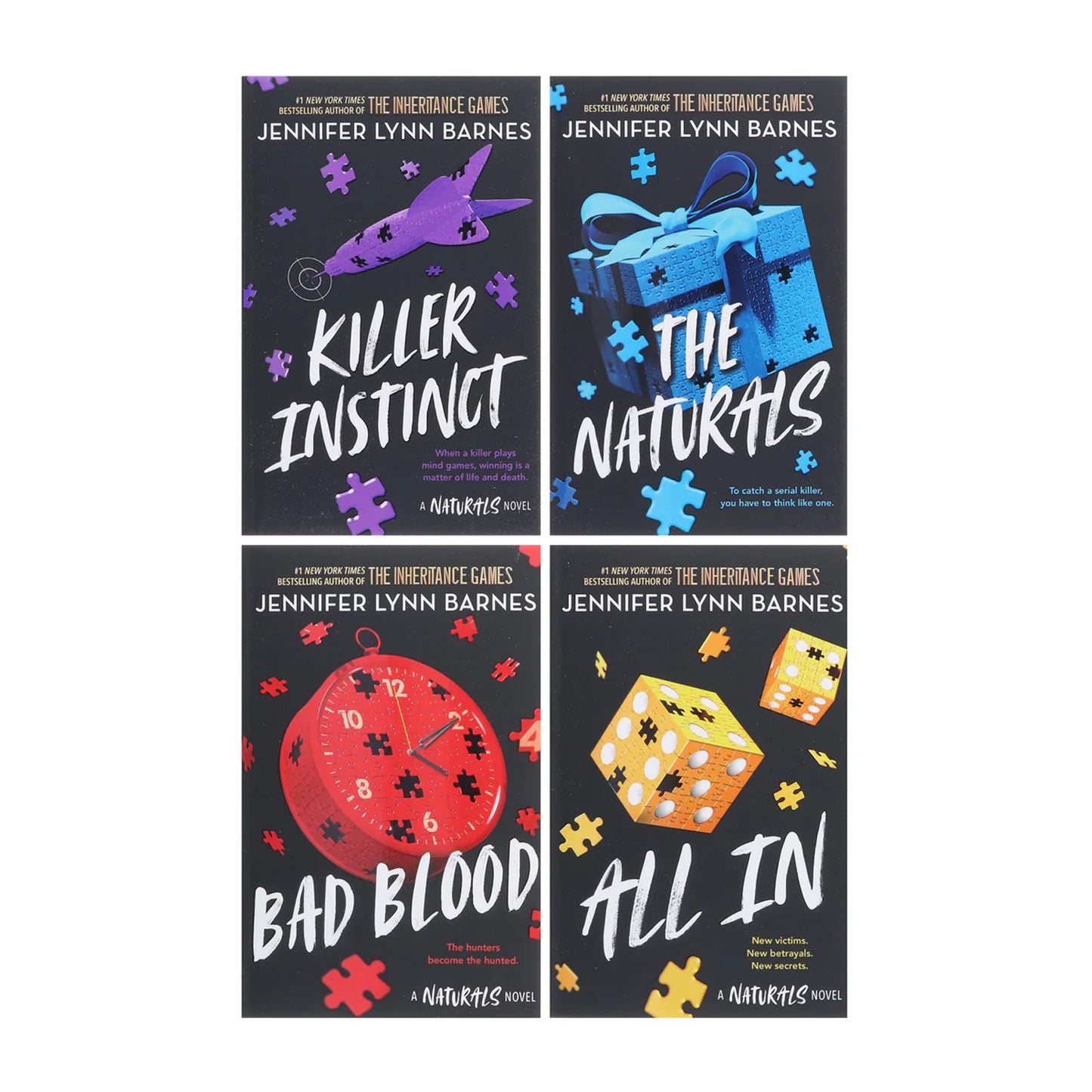 The Naturals Series  Jennifer Lynn Barnes (4 Books set)