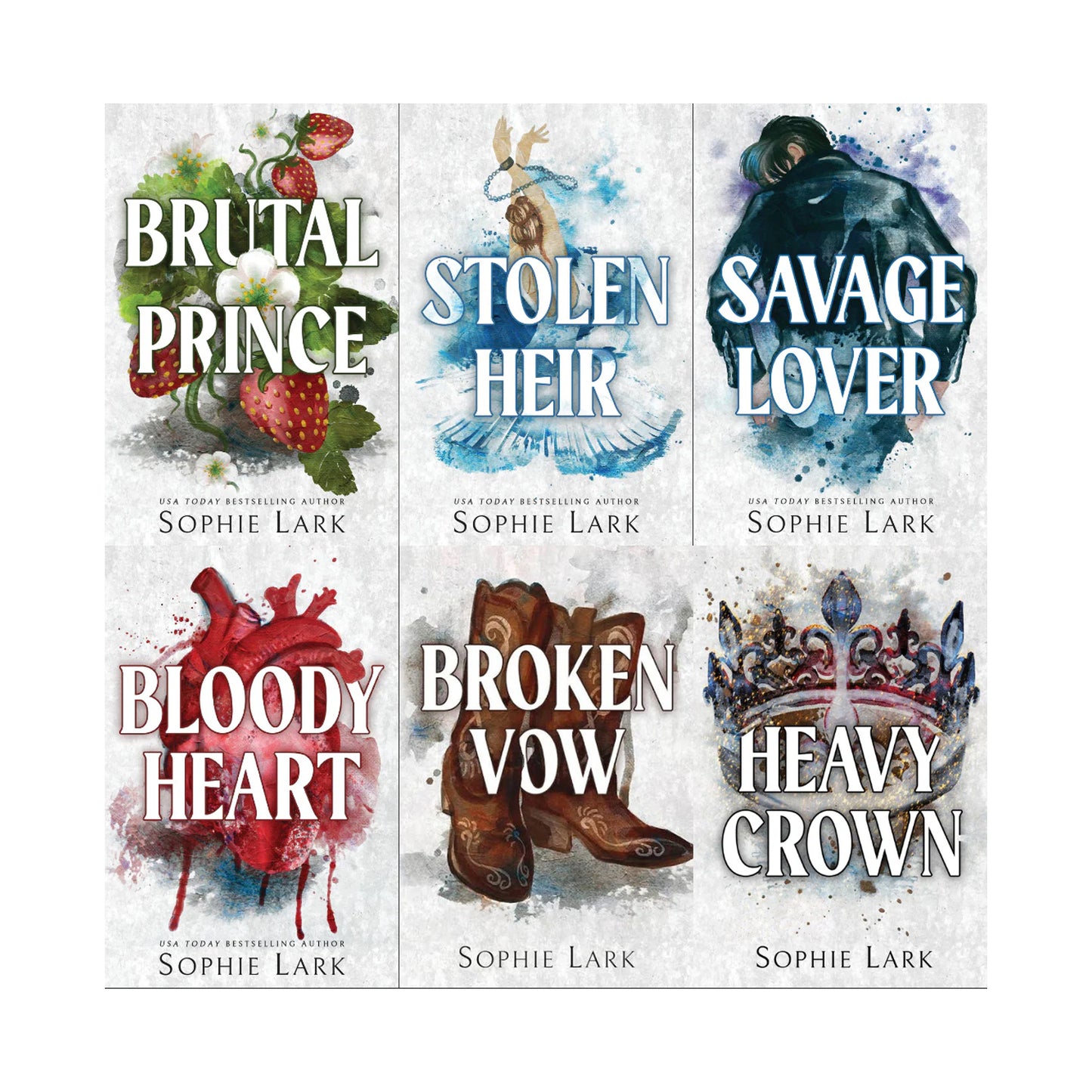 Brutal Birthright Series by Sophie Lark (6 Books set)