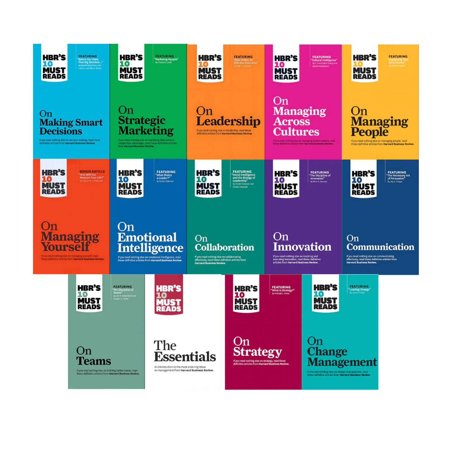 HBR's 10 Must Reads Book Series by Harvard Business Review