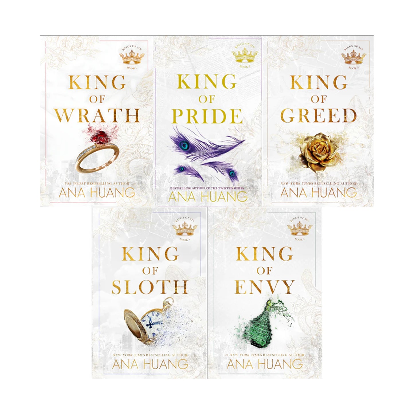 Kings of Sin Series by Ana Huang (5 books set)