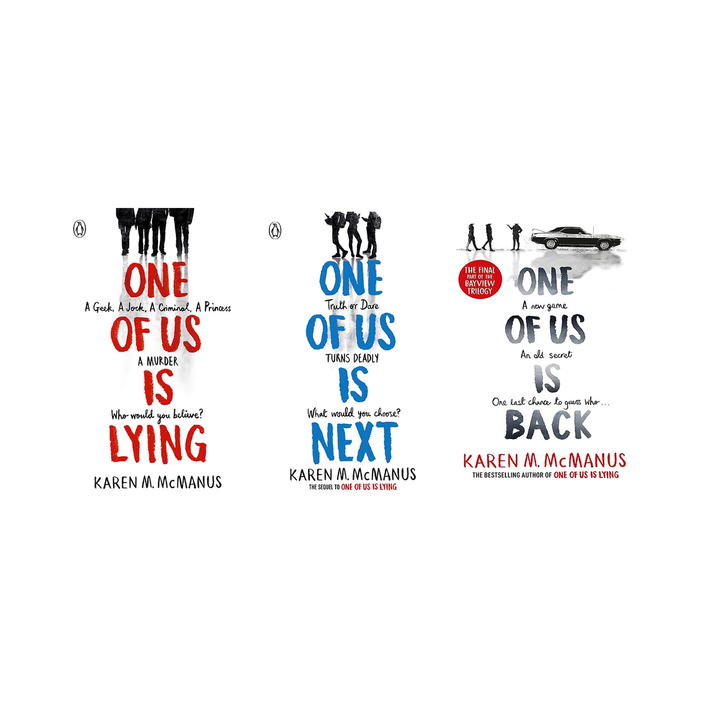 One of Us Is Lying Series by Karen M. McManus