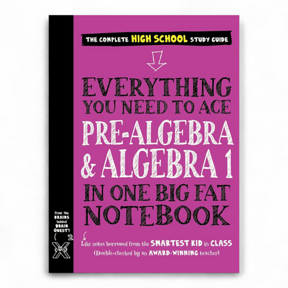 Big Fat Notebooks (10 Books b&w print)