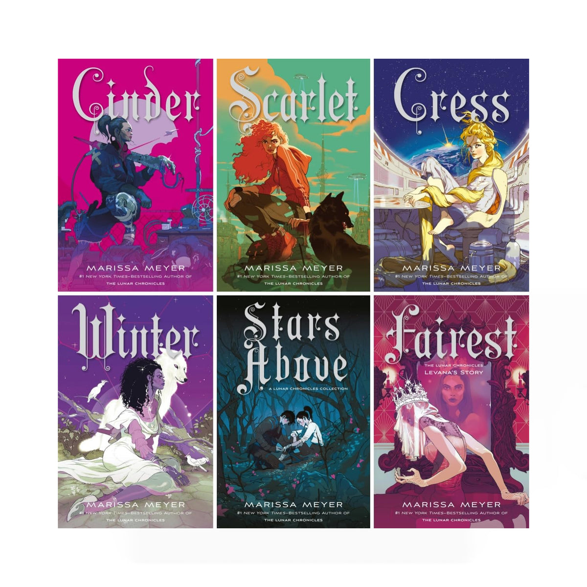 The Lunar Chronicles Series by Marissa Meyer